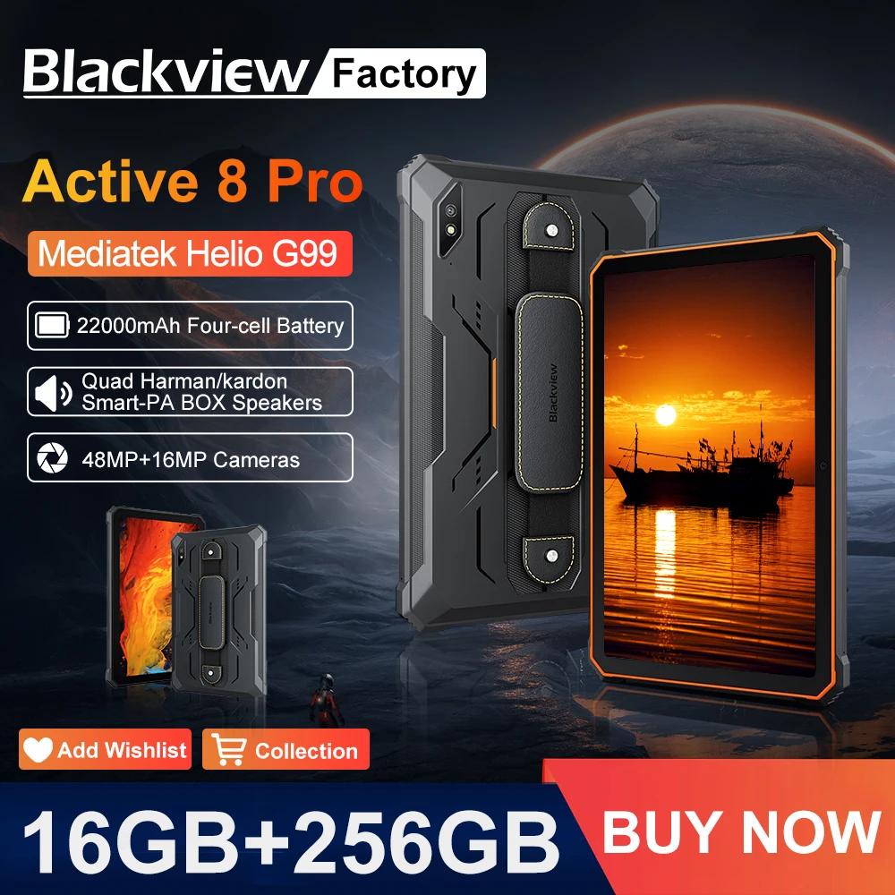 Blackview Ƽ 8  º PC, 22000mAh ͸, ȵ̵ 13, 10.36 ġ, 2.4K ÷, 16MP + 48MP ī޶, ߰ º, 16GB, 256GB